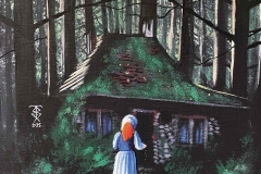The Robber Bridegroom, painting 1